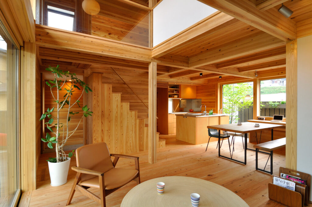 湘南エリアにあう木と自然素材の家の写真です。