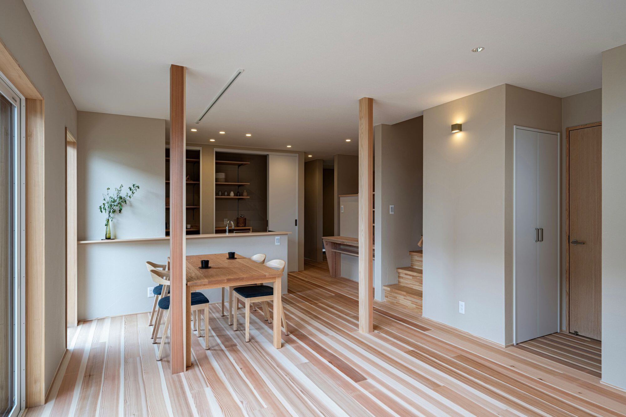 築47年の家をリノベーションしたリビング・キッチン